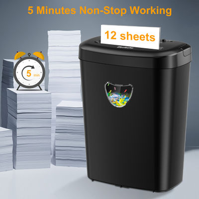 السلامة CE/EMC/ETL المعتمدة للخدمات الثقيلة محطم الورق التجاري CD228P-12 مع 25L Bin