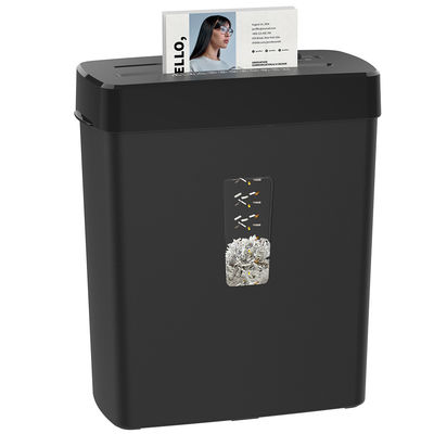 CD222P-8 13L Home Cross Cut cd shredding 8 أوراق آلة تقليص الورق مع 4x39mm الحجم القطع
