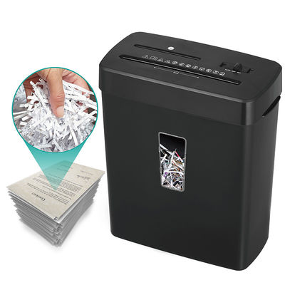 خفيفة الوزن المدمجة المنزلية المكتبية الورق Shredder آلة CD222P مزقت 8 أوراق A4