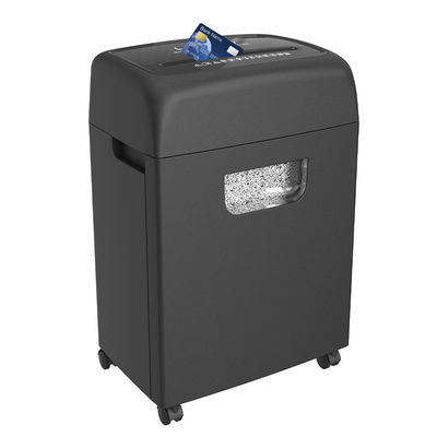 C281P المستندات الثقيلة بطاقات الائتمان ورق محطم 20L 18 ورقة حطام آلة