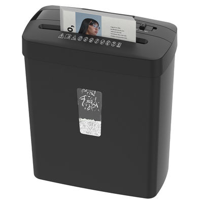 مصنع آلة ميكانيكية صغيرة لتحليل الورق C220P 6 أوراق A4 قطعة متقاطعة 13L سلة