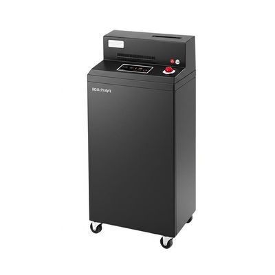 عزز أمان مكتبك باستخدام آلة تمزيق الورق المكتبية من المستوى P-4 وسعة 100 رطل