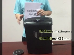 CD218P-10 21L صندوق سلة قطعة الورق الشريحة آلة لتقطيع الورق للمكتب المنزلي